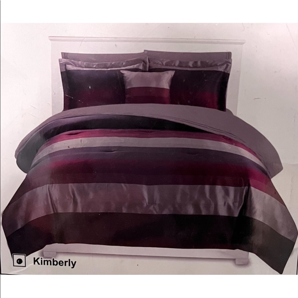 Danseng Home 8 Piece Queen Size Bed in a Bag